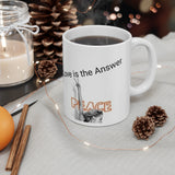 π **Introducing Our "Namaste - Love is the Answer" Coffee Mug!** π