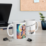 π **Introducing Our "Namaste - Love is the Answer" Coffee Mug!** π