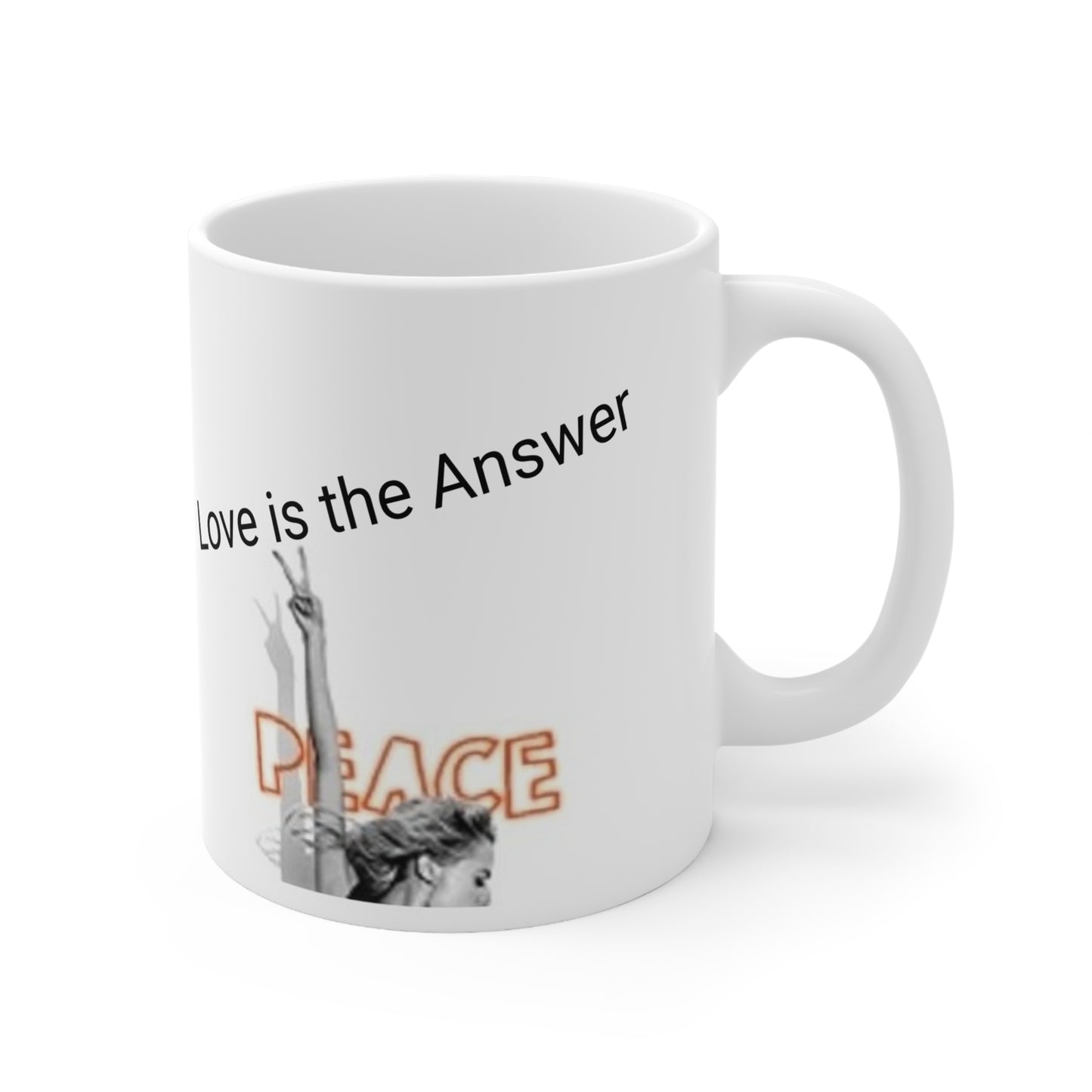 🌟 **Introducing Our "Namaste - Love is the Answer" Coffee Mug!** 🌟