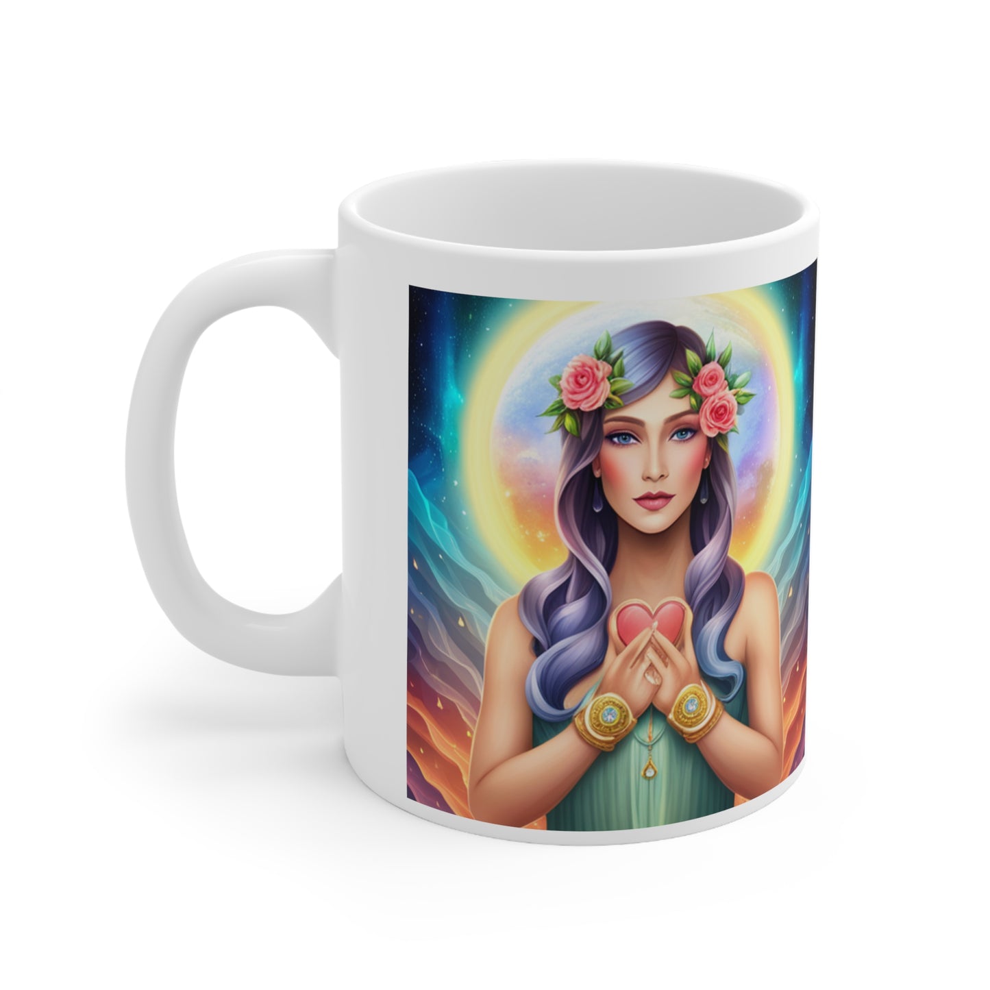 🌟 **Introducing Our "Namaste - Love is the Answer" Coffee Mug!** 🌟
