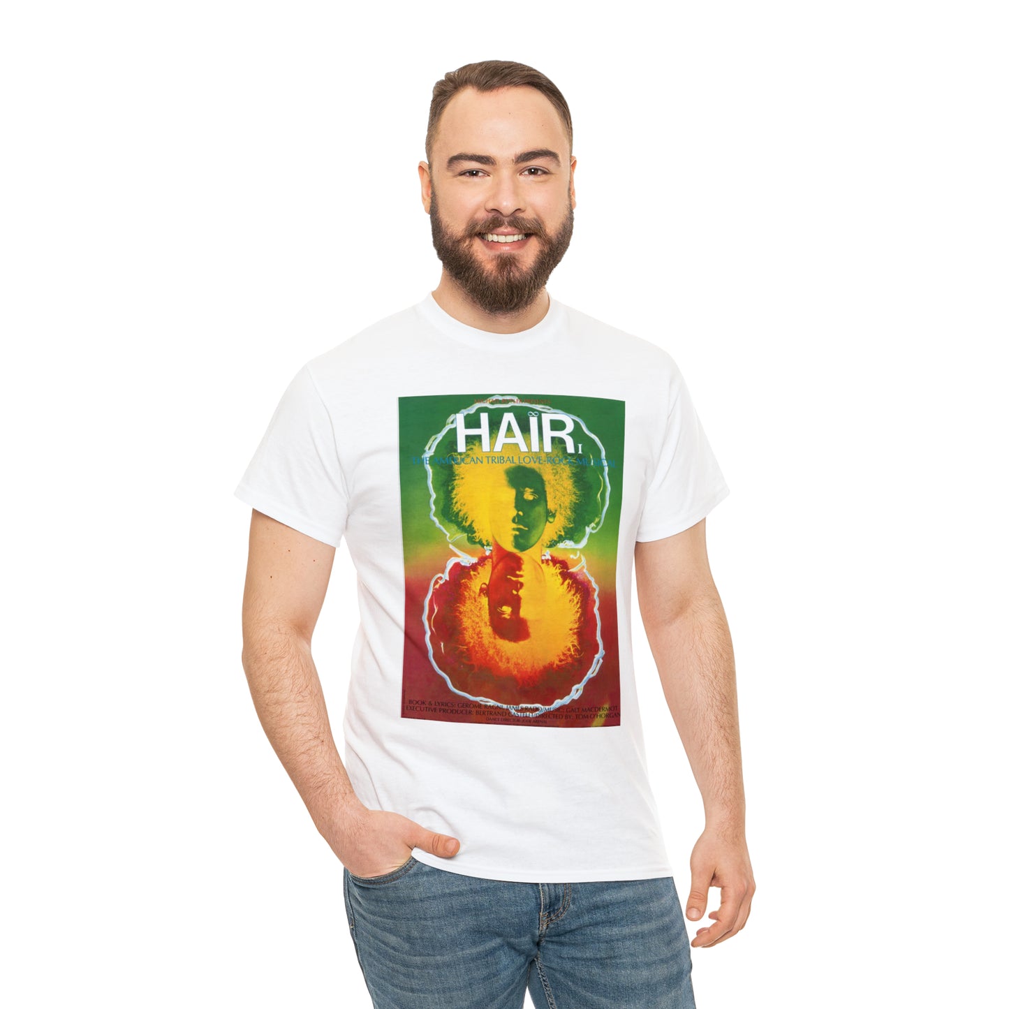 HAiR tee shirt with men