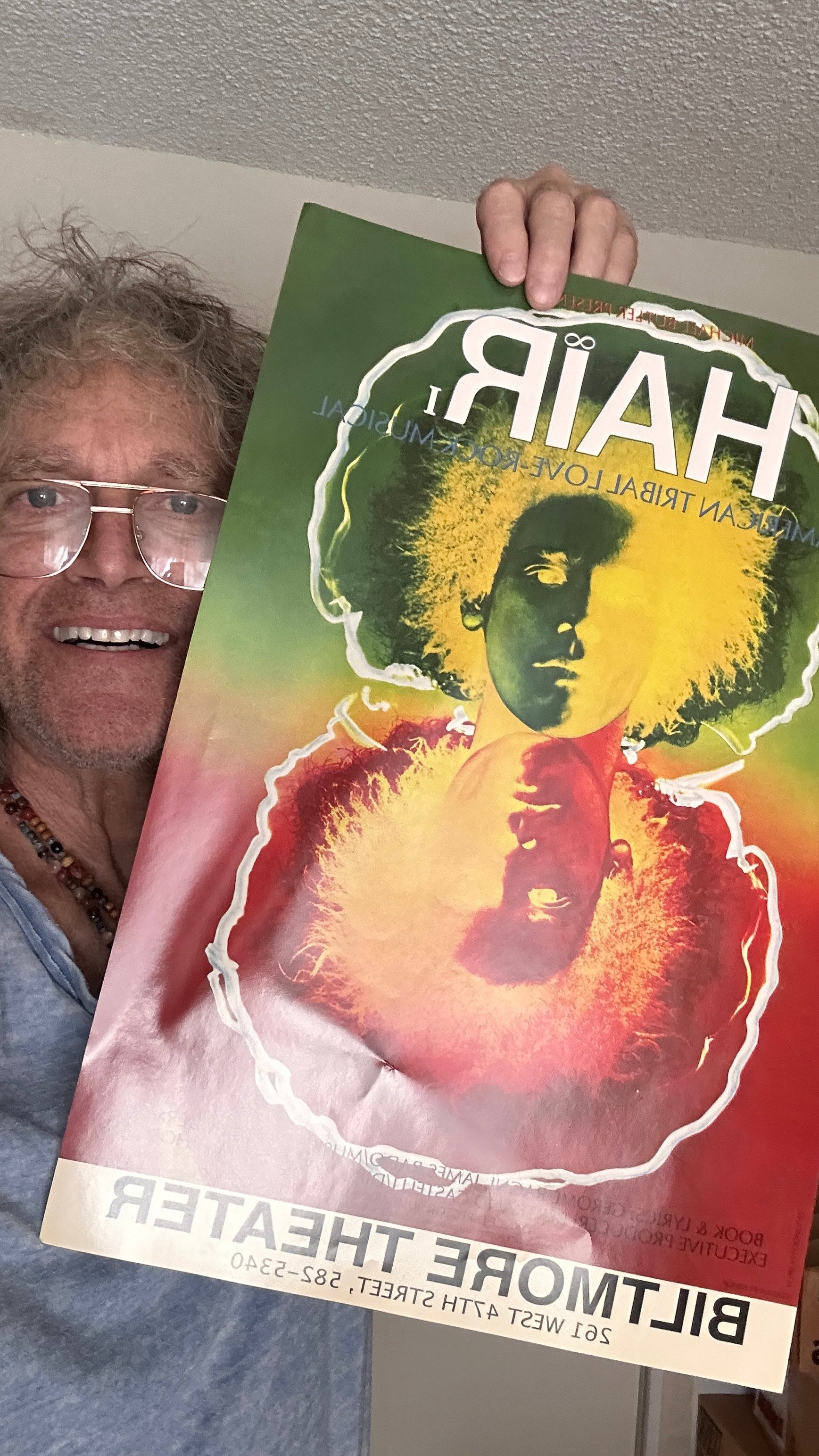 The Biltmore Theater 1968 HAiR the Musical offset print 20