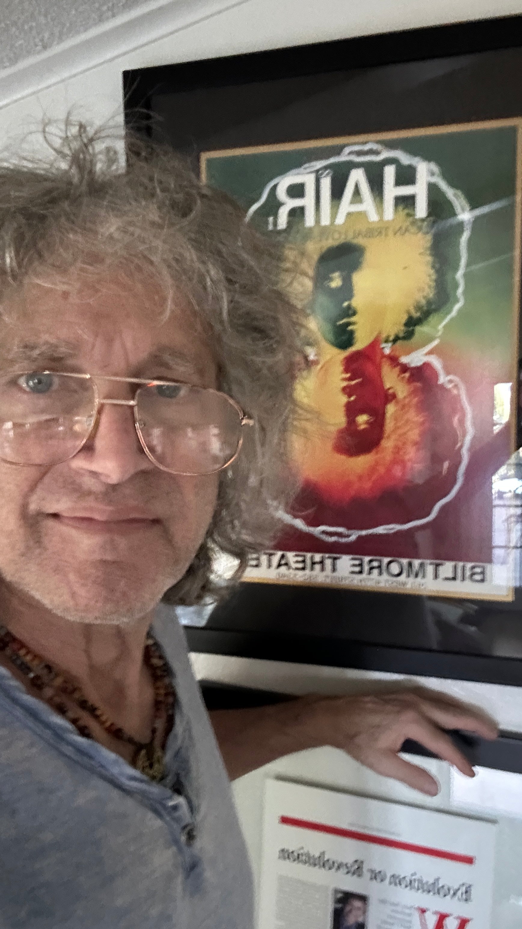 HAiR the Musical poster with men